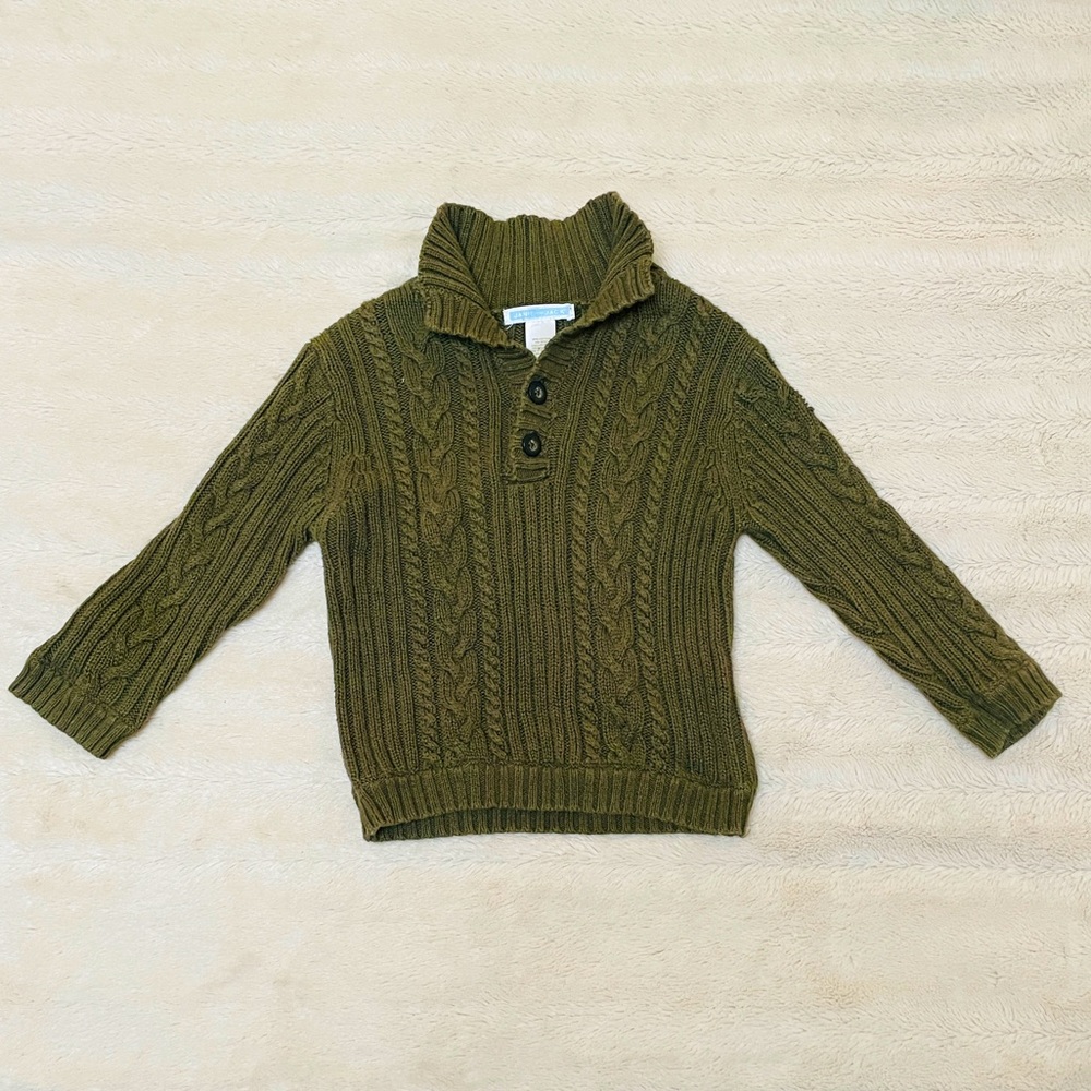 Janie and Jack Toddler Cable-knit Sweater